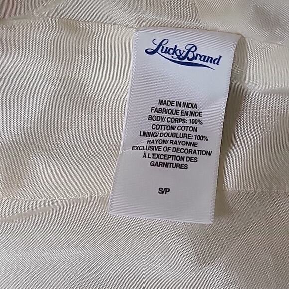 Irving & Fine for Lucky Brand bolero jacket - Picture 5 of 6
